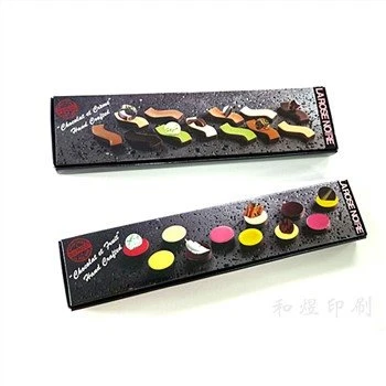 Scatola di cioccolatini in cartone